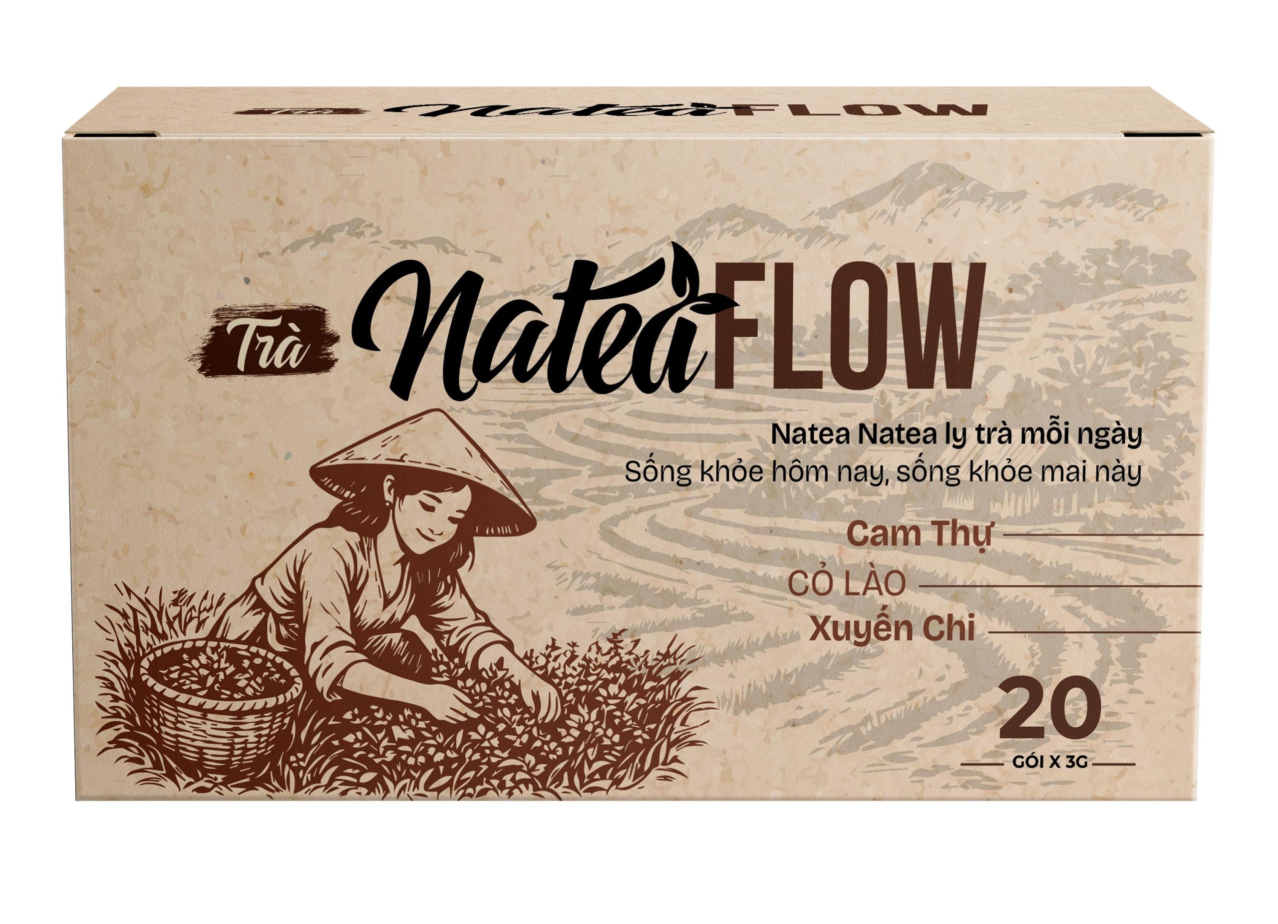 Trà NateaFlow – Dùng được cho người có hệ tiêu hoá kém