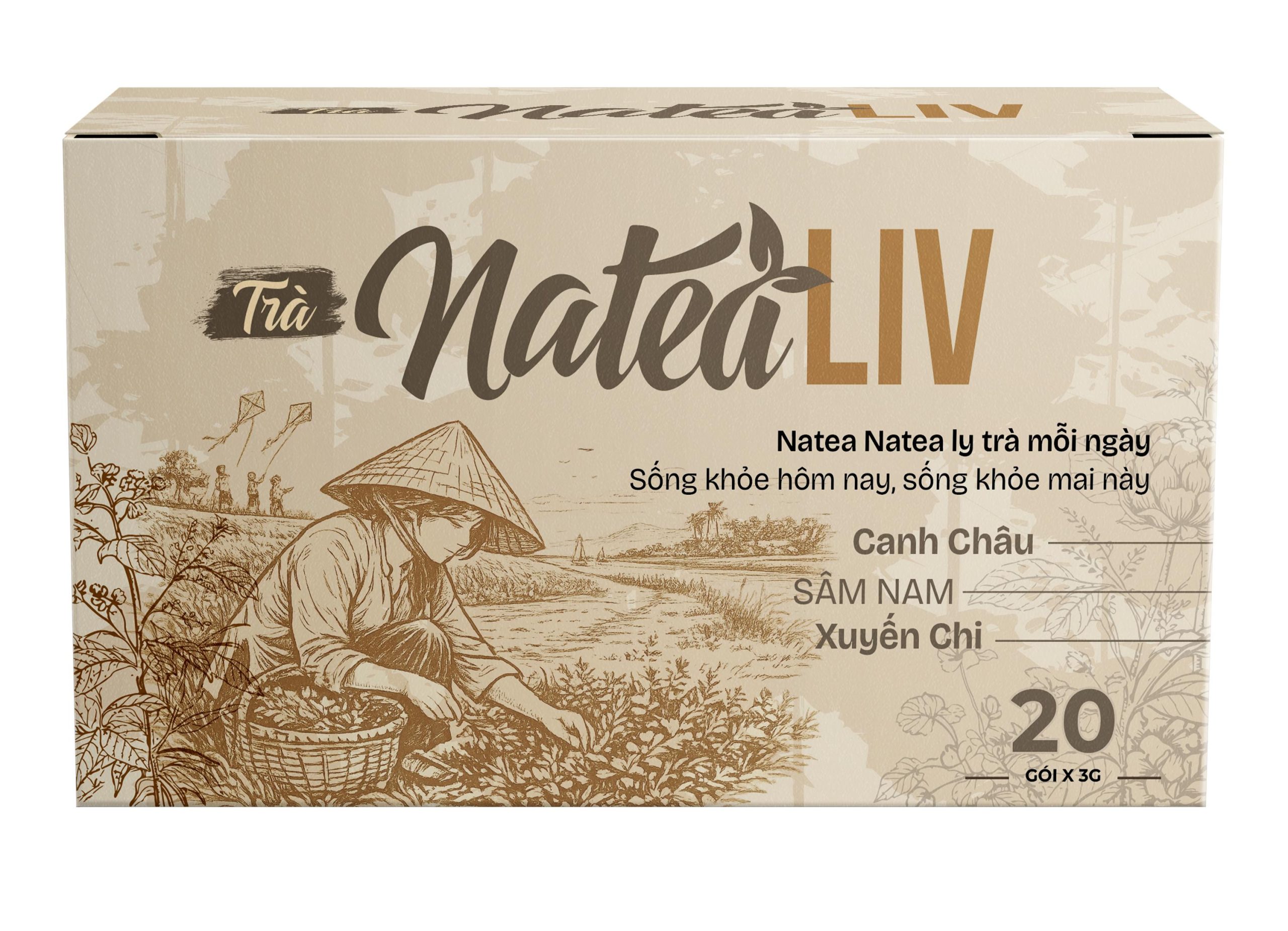 Trà NateaLiv – Dùng được cho người chức năng gan kém