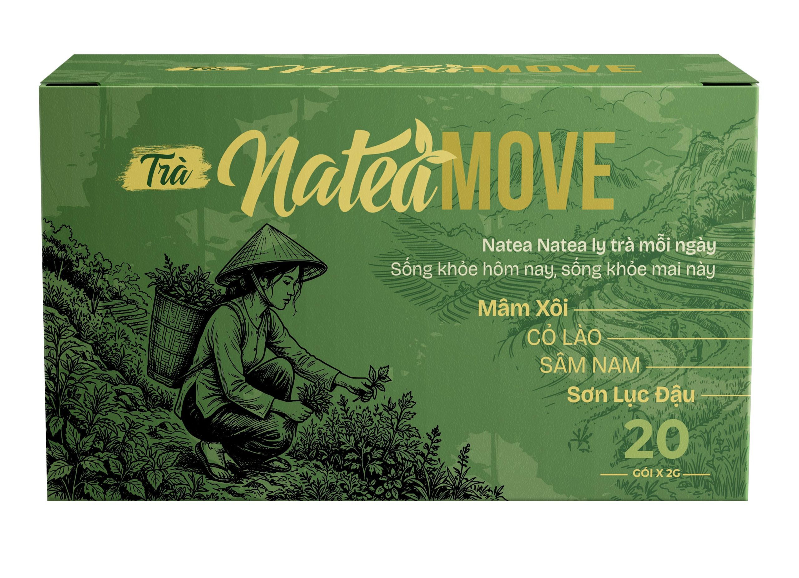 Trà NateaMove – Dùng được cho người xương khớp yếu